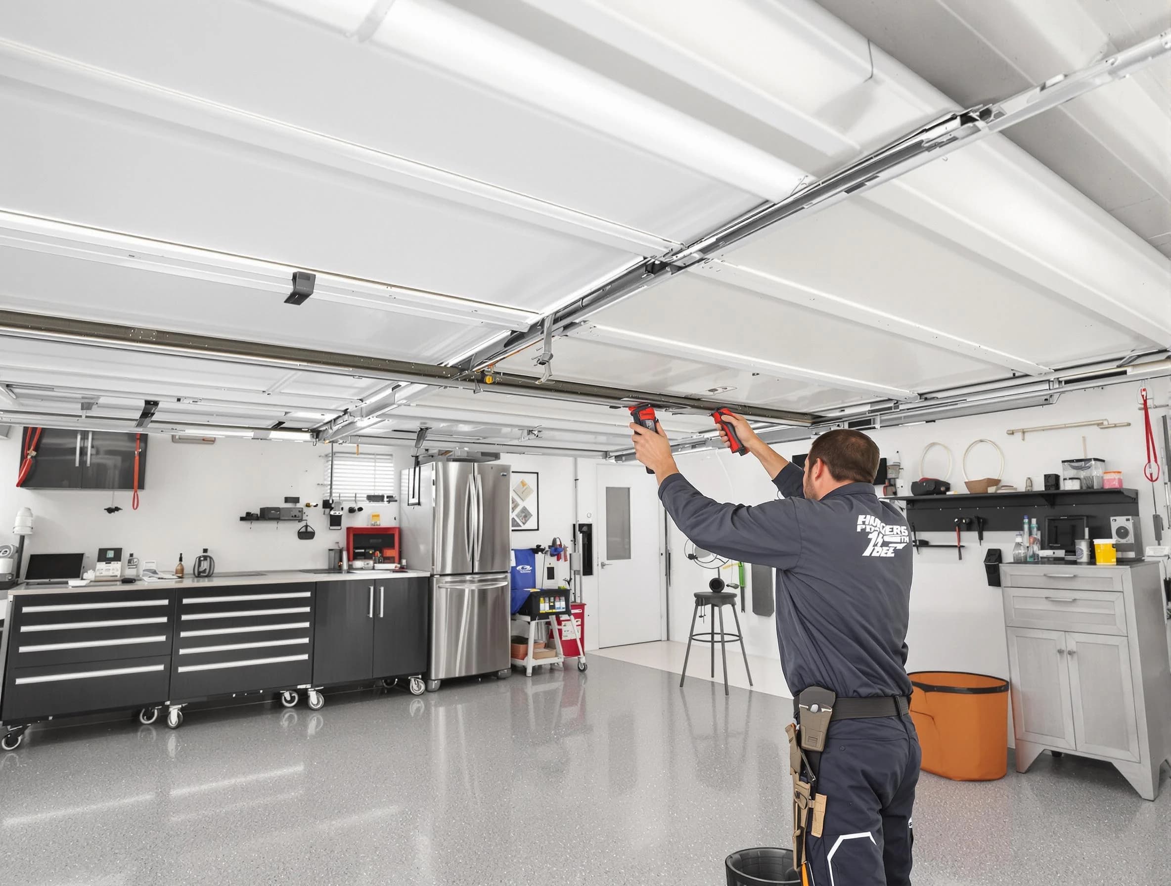 Overhead garage door repair service by North Huntingdon Garage Door Repair in North Huntingdon