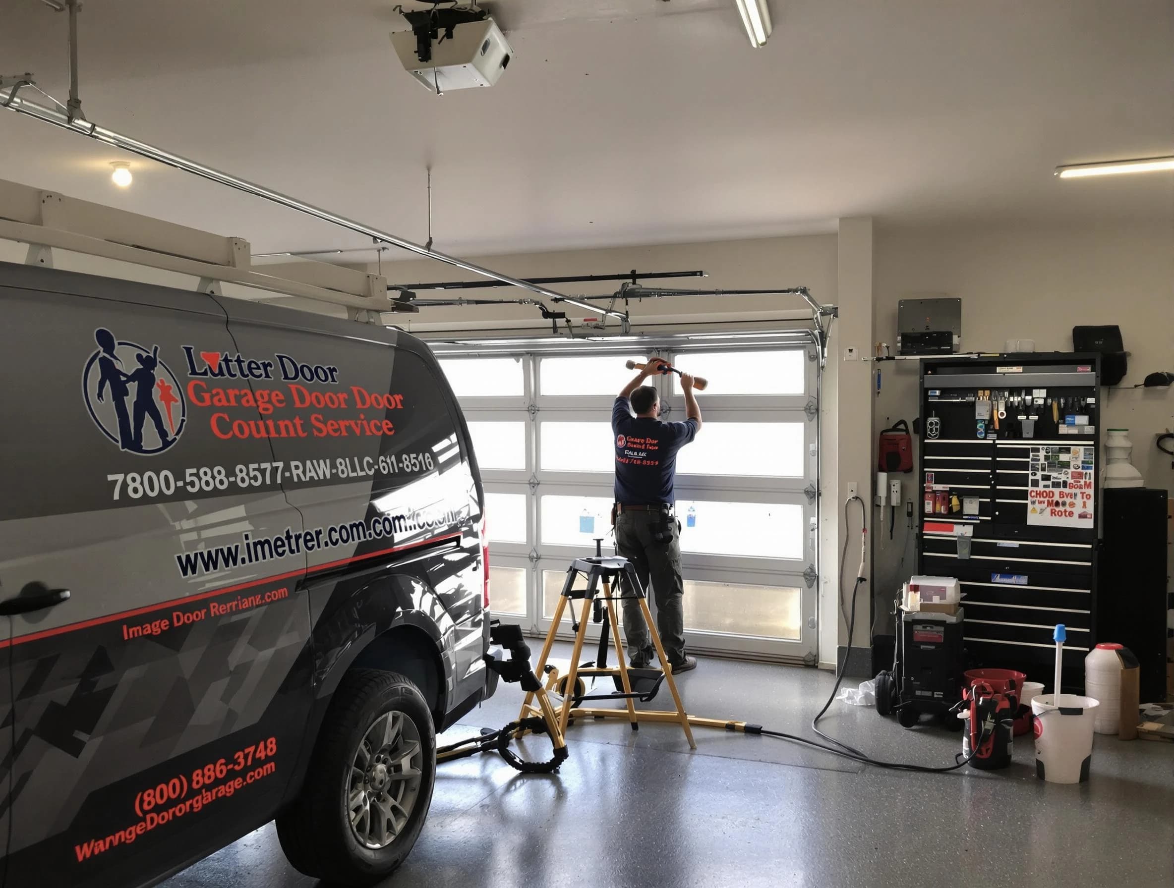North Huntingdon Garage Door Repair rapid response team performing same-day repair in North Huntingdon