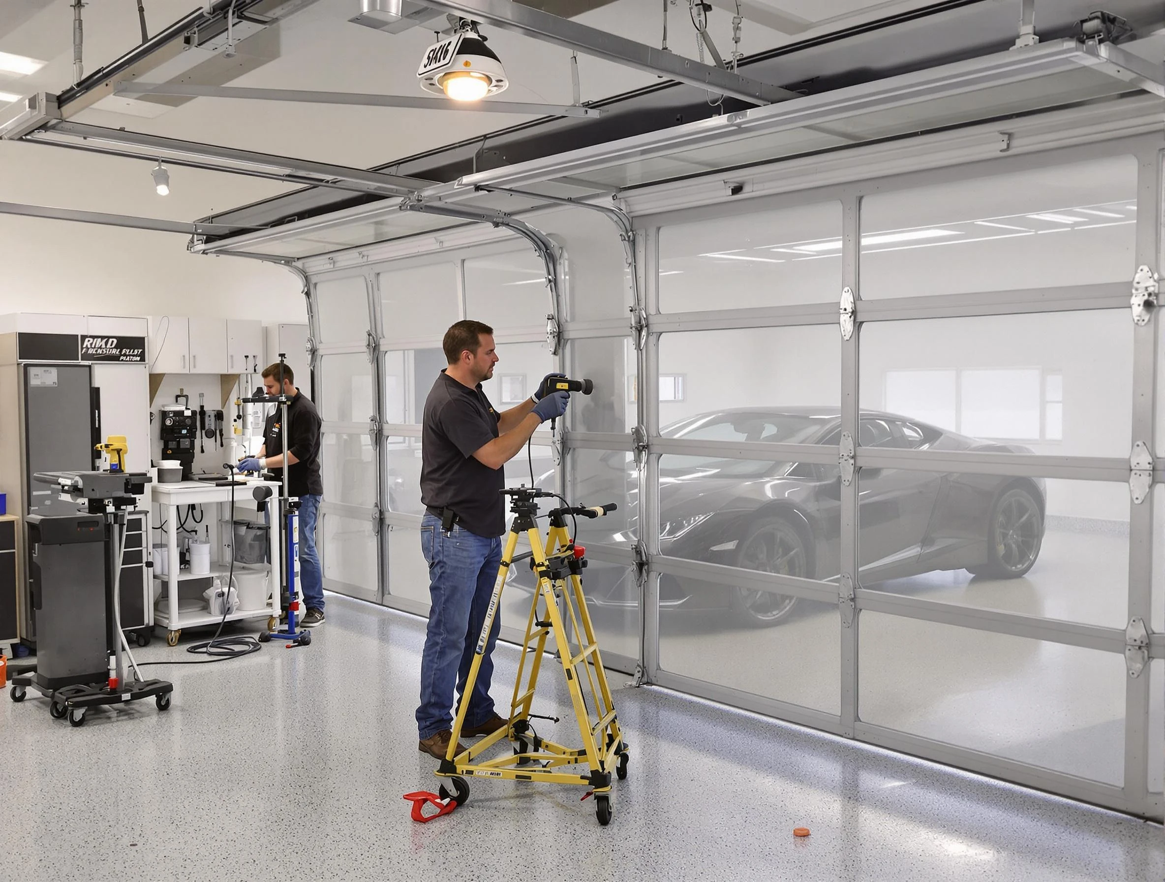 Garage Door Dents Repair in North Huntingdon