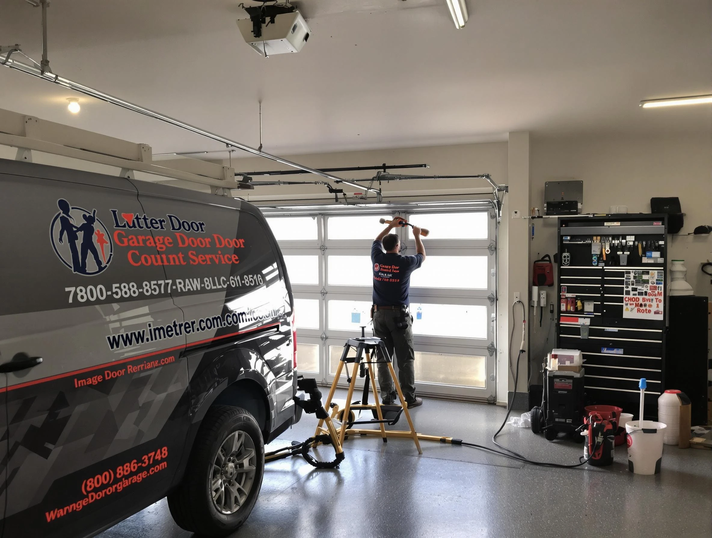 North Huntingdon Garage Door Repair rapid response team performing same-day repair in North Huntingdon