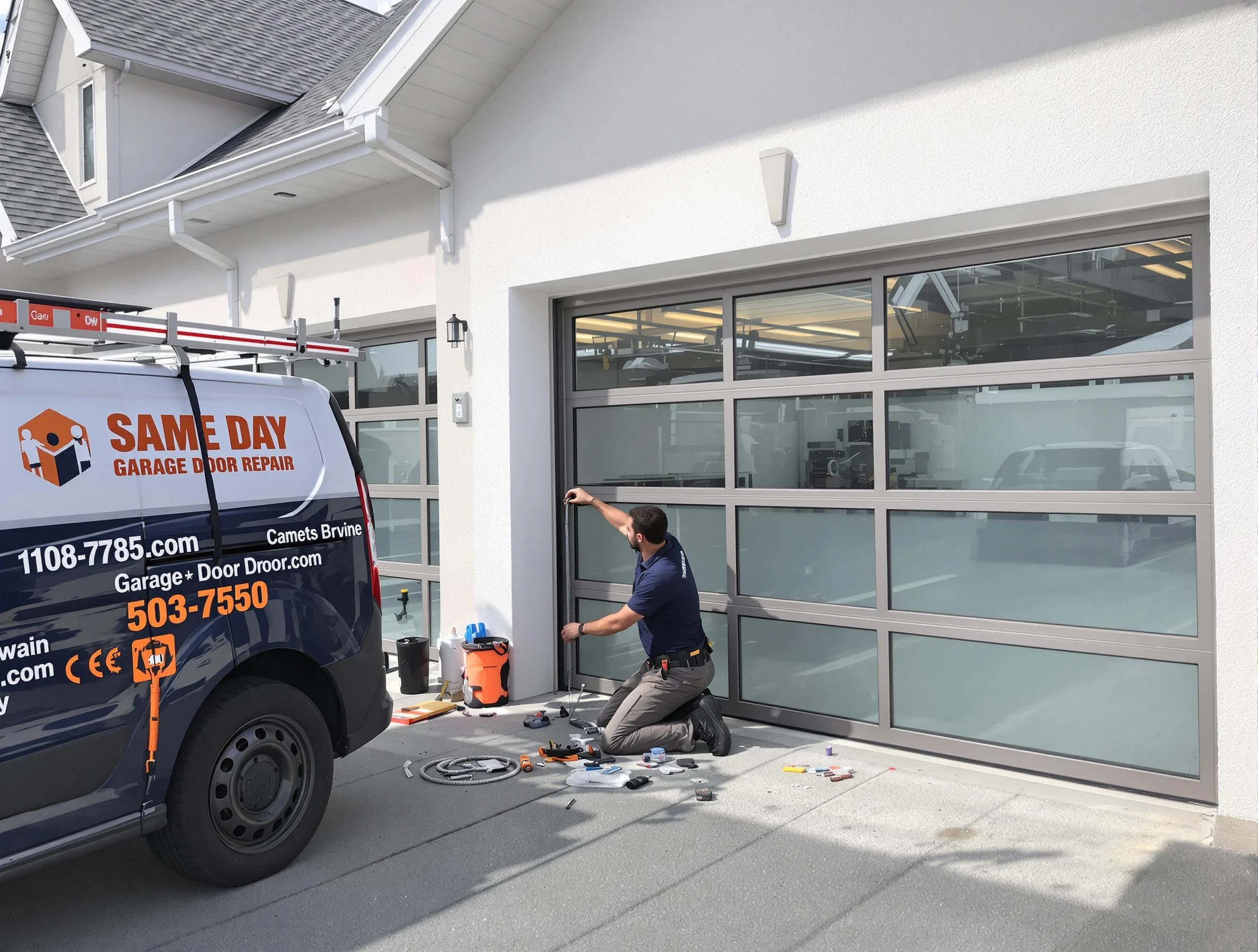 Same-day garage door repair service by North Huntingdon Garage Door Repair in North Huntingdon